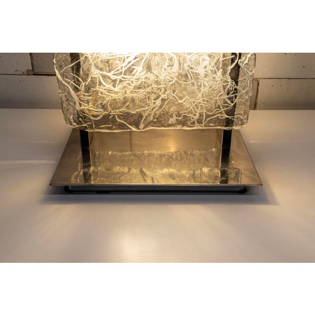 1970s Table Lamp by Toni Zuccheri for Mazzega, Italy, 1970s For Sale - Image 5 of 7