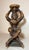 Up for sale is an exquisite antique 19th century hand carved architectural salvage wooden candlestick sculpture. This...