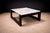 Wood Side Table in Hardwood & Marble, Percival Lafer, 1970s For Sale - Image 7 of 9