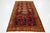 4 X 8 Vintage Persian Shiraz Pictorial Wool Rug in Red For Sale - Image 9 of 9