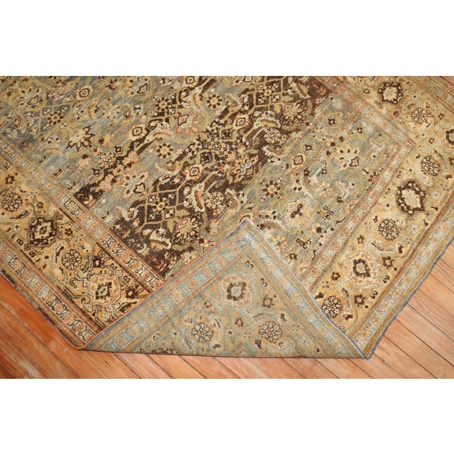 Antique Persian Bidjar Intermediate Rug For Sale - Image 10 of 10