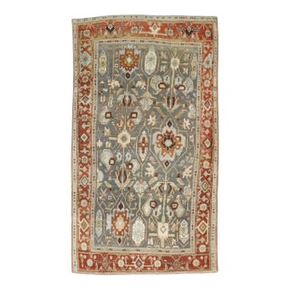 Antique Zabihi Collection Persian Bidjar Accent Rug - 4'5" x 7'6" For Sale