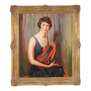 Portrait Painting by Christian Von Schneidau