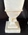Mid 20th Century Neoclassical Alabaster Table Lamps - a Pair For Sale - Image 14 of 15