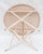 French Round Metal Garden Table, 1940s For Sale - Image 4 of 6