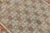 Textile 4x5 Antique North Indian Agra Rug - Pale Celadon & Rust Wool With Floral Motifs For Sale - Image 7 of 7