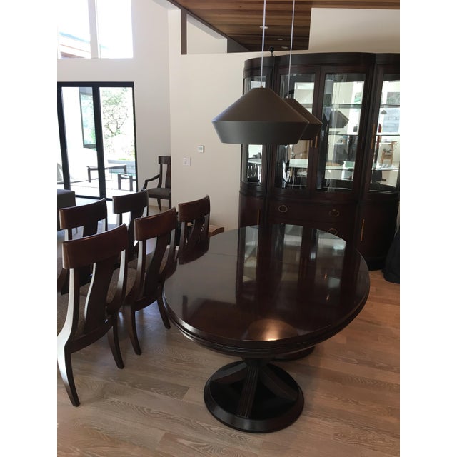 Bernhardt Satori Solid Wood Dining Set Set of 9 Chairish