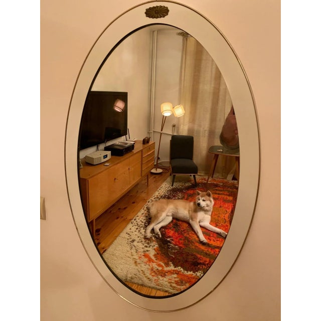 Gold French Mirror, 1960s For Sale - Image 8 of 8
