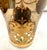 Gold Vintage Czech Bohemian Amber Art Glass Vase For Sale - Image 8 of 12