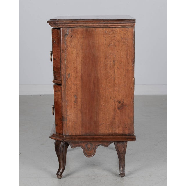 Brown 18th Century Italian Comodino, or Nightstand For Sale - Image 8 of 11