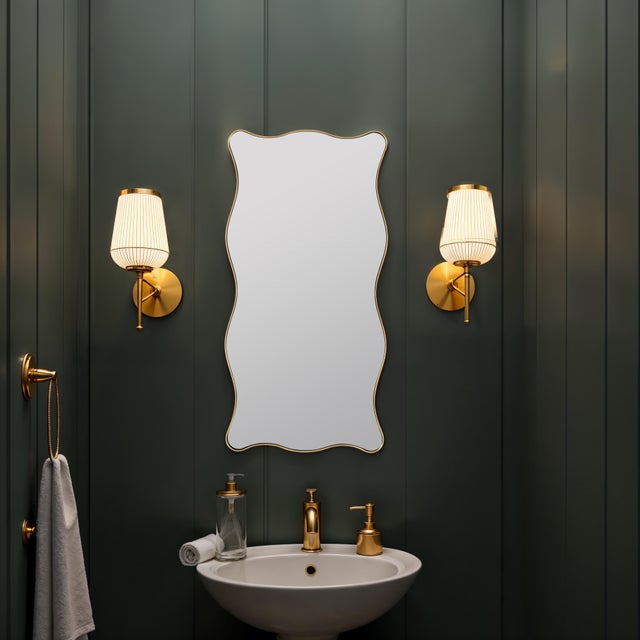 Early 21st Century Wanda Wavy Wall Mirror For Sale - Image 5 of 5