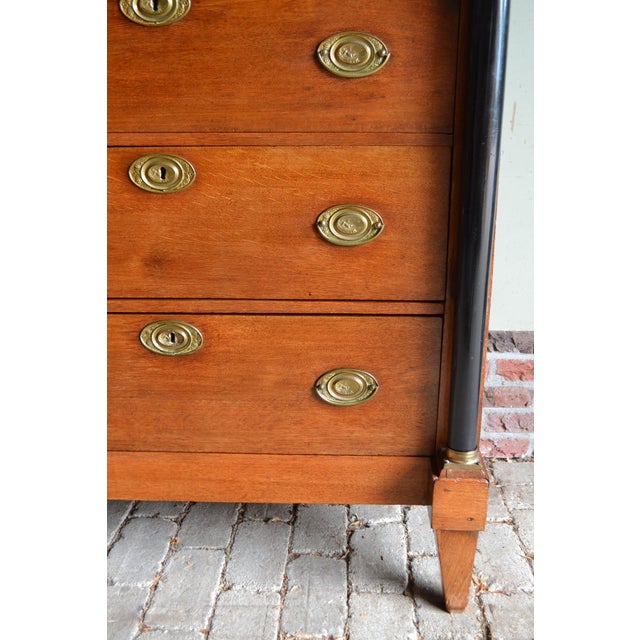 Antique Oak Empire Chiffonier For Sale - Image 6 of 10