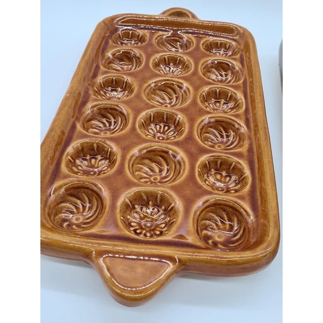 Vintage Ceramic Baking Dishes, 1960s, Set of 2 For Sale - Image 4 of 8