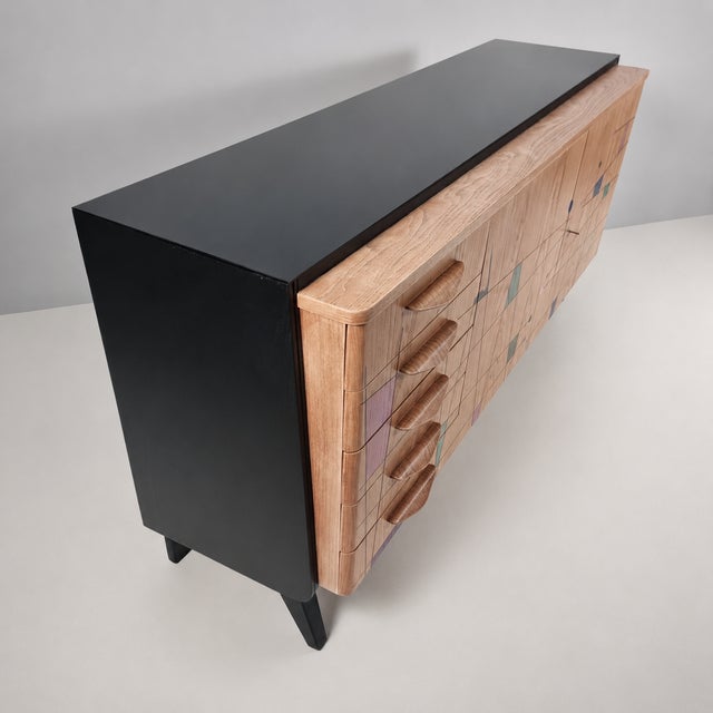 Wood Vintage Commode from Tatra, 1970s For Sale - Image 7 of 11