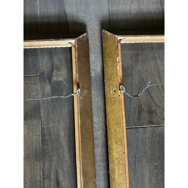 Vintage Wood Art Frames Gold For Sale - Image 12 of 13