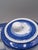 Spode Vintage Mid-Century Modern Spode Fitzhugh Blue Creamer Lidded Sugar Bowl Tray - 3 pcs For Sale - Image 4 of 5
