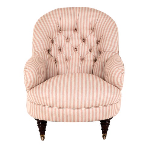 Button Back Armchair by Cornelius V. Smith For Sale