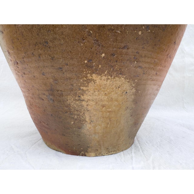 Antique French Stoneware Vinegar Jar / Floor Vase, Poitou, C. 1900 For Sale - Image 16 of 18