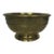 Asian 19th Century Large Footed Brass Bowl For Sale