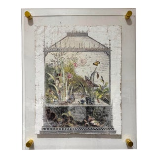 Butterfly Atrium — Hand-Executed Textured Wall Art | Michele Stone Collection For Sale