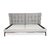 Husk Boxspring Bed in Grey from B&B Italia For Sale - Image 11 of 15
