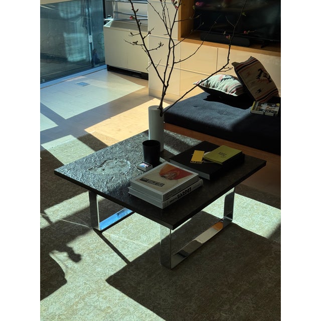 Some things exist at the intersection of natural history and beautiful design. This table is exactly that. This is a 17"H...