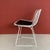 Vintage White Side Chair by Harry Bertoia For Sale - Image 6 of 7