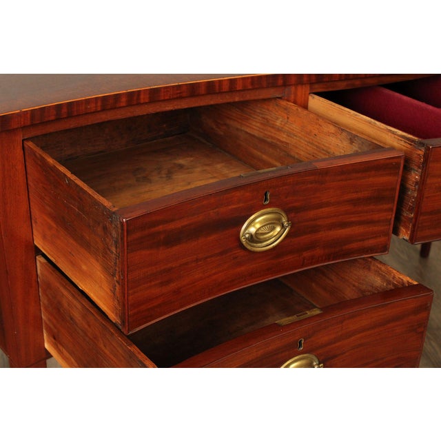Early 19th Century Antique American Hepplewhite Mahogany Sideboard For Sale - Image 5 of 12