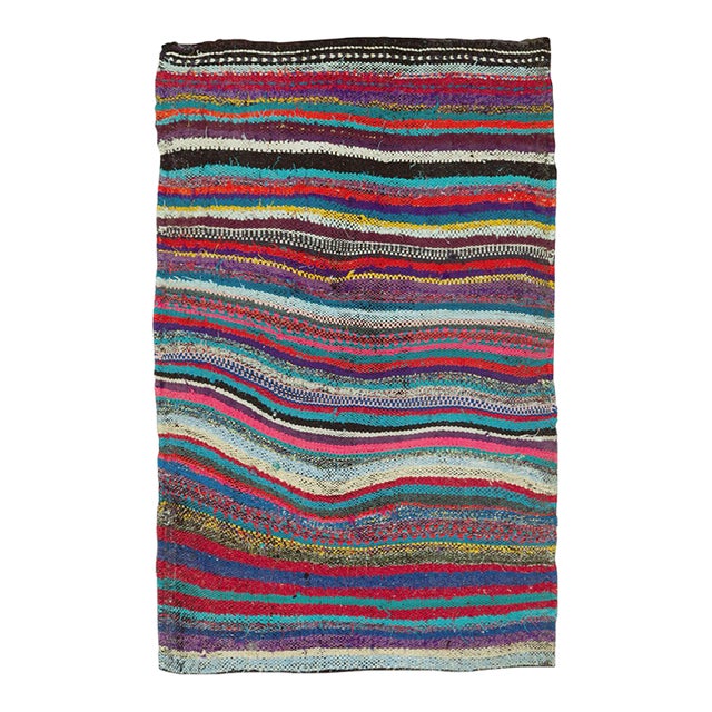 Galerie Shabab Collection Mid-20th Century Persian Flatweave Kilim Rug For Sale