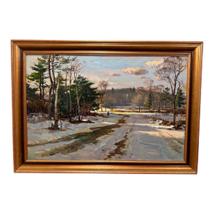 Large Snow Scene by Wayne Morrell
