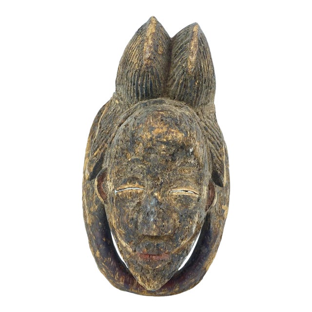 Early 20th Century Punu Mukudji Maiden Spirit Mask Gabon For Sale