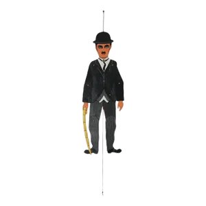 Charlie Chaplin Pullstring Flat Puppet