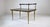 Italian Portoro Marble Brass Two Step Side Table For Sale - Image 10 of 13