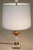 1930s French Depose Art Deco Neo Classic White/Salmon Onyx Marble Column & Urn Bronze Table Lamp For Sale In Los Angeles - Image 6 of 9