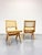 Mid-Century Modern Capitol Complex Track Chairs by Pierre Jeanneret for Cassina, 2010s, Set of 2 For Sale - Image 3 of 9