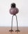 2000 - 2009 Mid Century Modern Style Hand-Blown Glass Bird Figurine With Metal Legs For Sale - Image 5 of 11