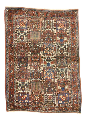 Antique Persian Bakhtiari Rug - 04'08 X 06'07