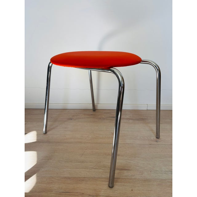 Mid-Century Modern Vintage Ottoman by Kovona, Czechoslovakia 1970s For Sale - Image 3 of 9