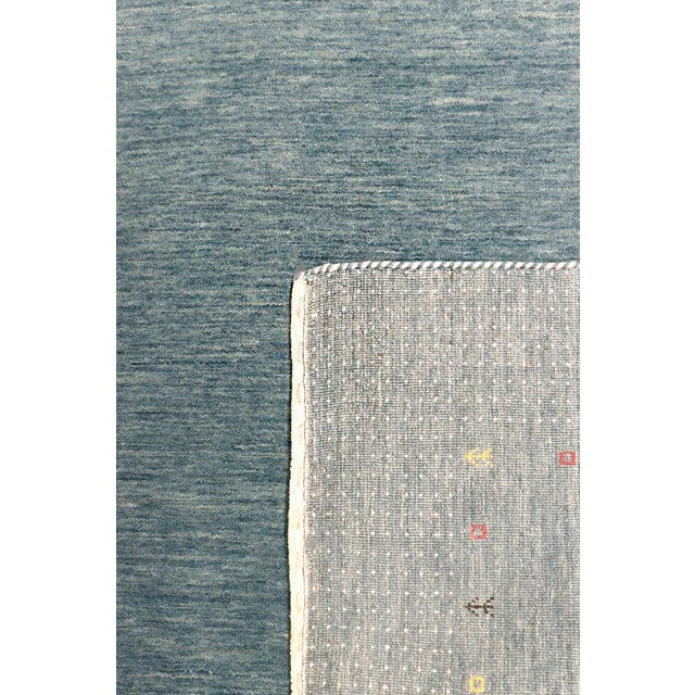 Pasargad Home Gramercy L. Blue Area Rug, 5' 0'' X 7' 0'' For Sale - Image 4 of 6