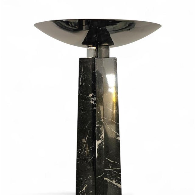 Vintage Marble Floor Lamps by Lella and Massimo Vignelli, 1980s, Set of 2 For Sale - Image 11 of 17