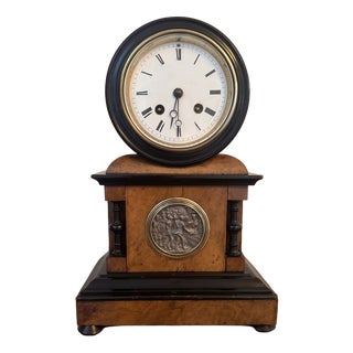 Antique Victorian Mantle Clock, 1860 For Sale