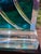 2000 - 2009 Vintage David Muniz 29" Lucite Art Sculpture Turquoise Blue & Clear Signed '02 For Sale - Image 5 of 16