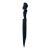 Vintage Letter Opener Book Mark Carved Ebony For Sale