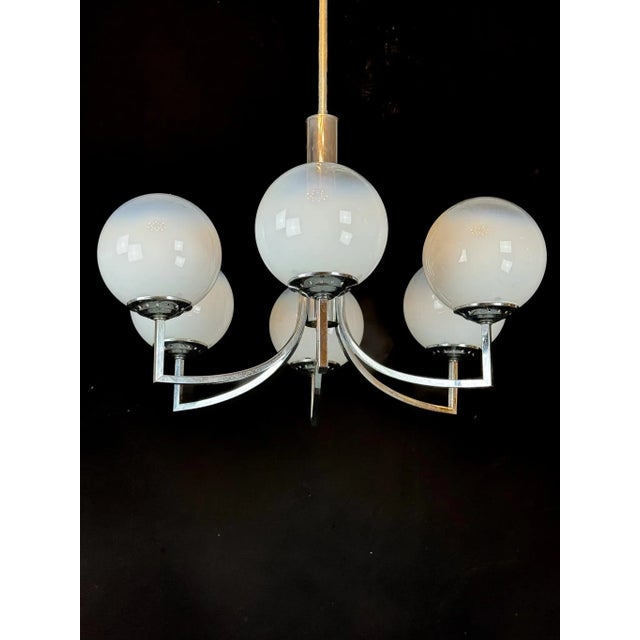 Vintage Italian Chandelier in Murano Glass, 1960s For Sale - Image 14 of 14