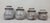 Ratilly Stoneware Spice Jars by J&N Pierlot, 1970s, Set of 4 For Sale - Image 11 of 11