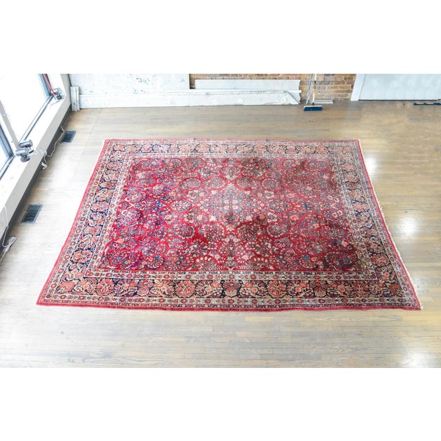 Early 20th Century Sarouk Rug For Sale - Image 11 of 13