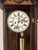 Brown Antique Walnut Double Weight Wall Clock, 1860 For Sale - Image 8 of 9