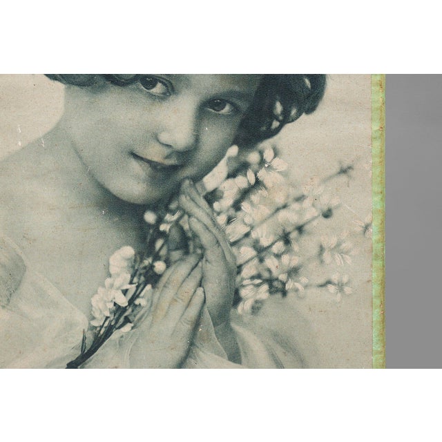 Paper Art Deco Belgian Cardboard Box, 1930s For Sale - Image 7 of 11