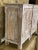 Pair Painted & Distressed Carved Cabinets with Shelf For Sale - Image 10 of 13