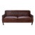 Matthew Izzo Chatsworth Chesterfield Leather Sofa For Sale
